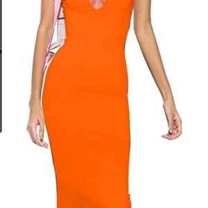 Lufeng "comfort life"  style dress trendy neon 🍊